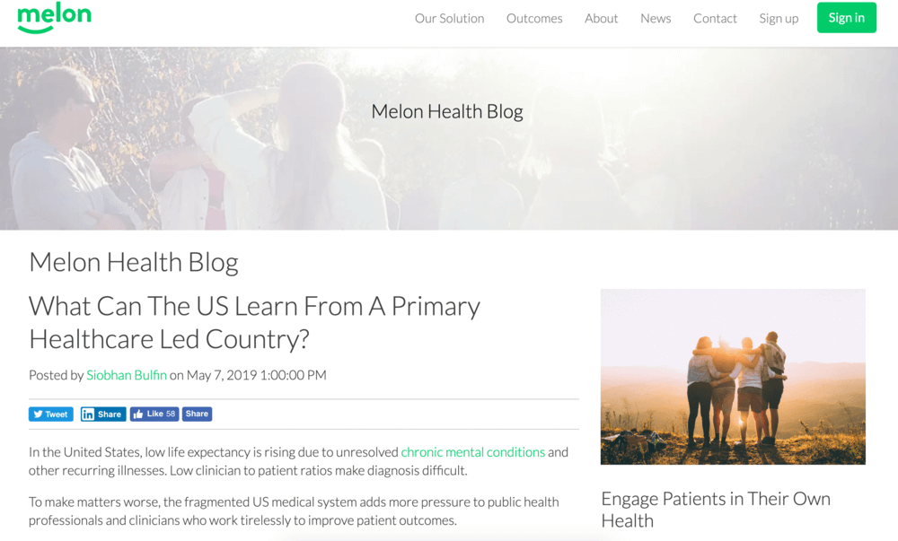 digital health marketing